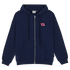 [Tripshop] TT PINK 2-WAY ZIP HOODIE-Unisex Street Loose Fit Casual Hoodie Jumper Jacket-Made in Korea